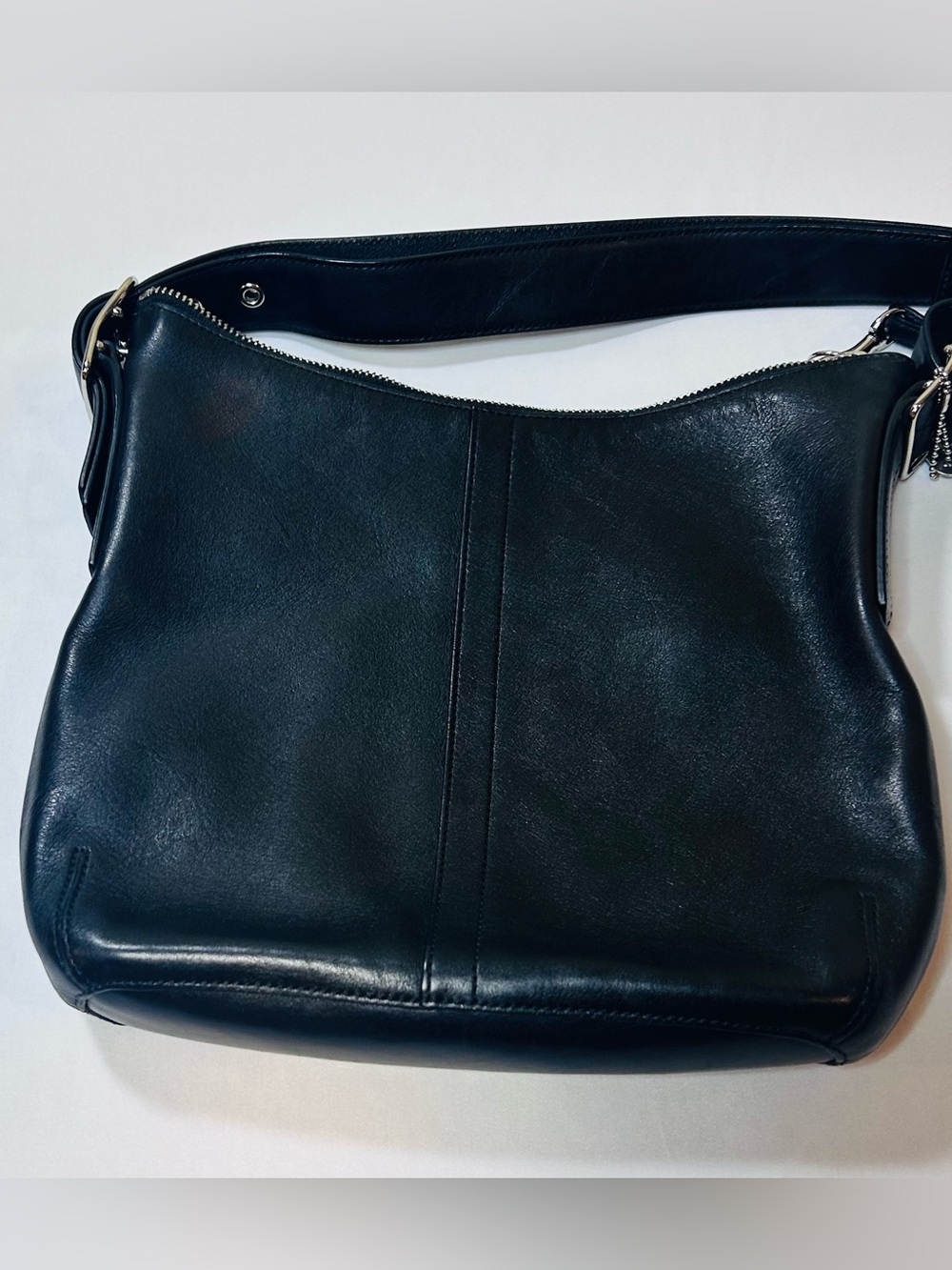 Vintage Coach Legacy Soho Black Leather  Tote Shoulder Bag Excellent Condition
